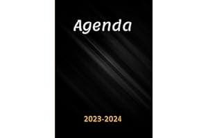 Agenda 2023 2024: Semainier Professionnel | De Mai 2023 à Décembre 2024 | Grand Format A4