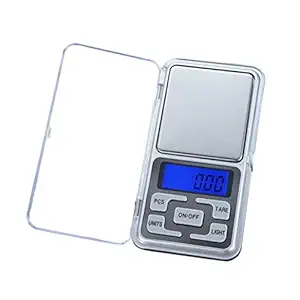 Aviary Weighing Machine Digital Pocket Scale/Gold Weight Machine Digital/Jewellery Weight Machine Digital / 0.01 to 200 Gram/Mini Weight Machine with Auto Calibration