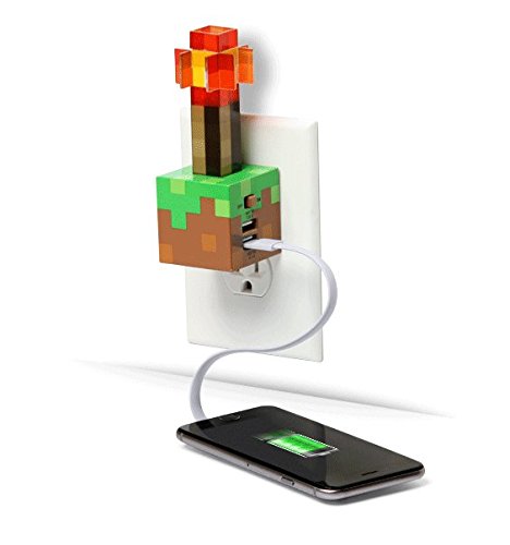 Preisvergleich Produktbild Minecraft Redstone Torch USB Wall Charger