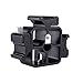 Produktbild Schirmhalter Blitzschuh 3 Triple Mount Blitz Halterung Kamera Blitz Speedlite Mount Halter Cold Shoe Mount Blitzständer Halterung Einstellbare Blitzschuh Adapter für Blitzgerät, LED Monitore