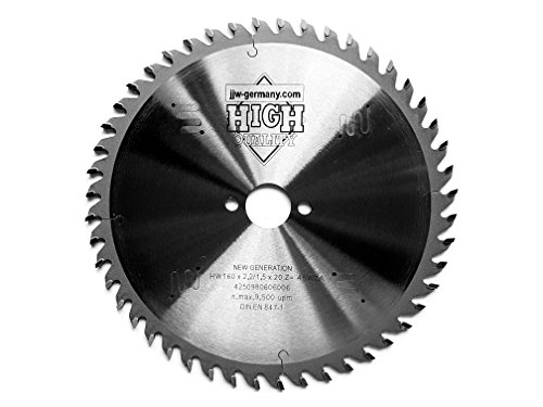 HM Kreissägeblatt New Generation 160 x 2,2 x 20 mm mit 48 Wechselzahn LOW NOISE