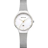 BERING Damen Analog Quarz Uhr mit Edelstahl Armband 13326-001