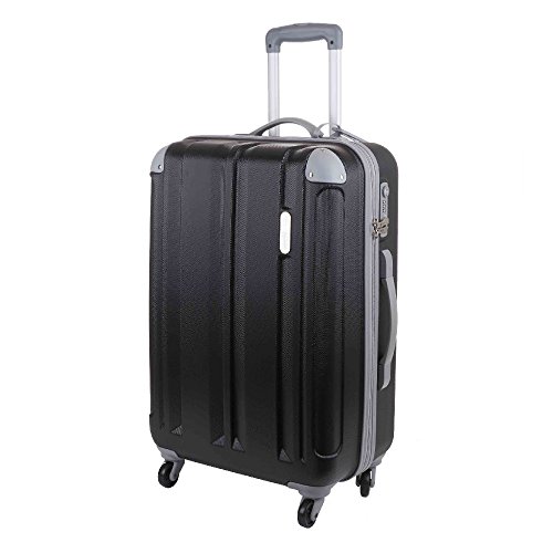 Preisvergleich Produktbild Enrico Benetti hartschäliger medium Reisekoffer Saint Louis schwarz