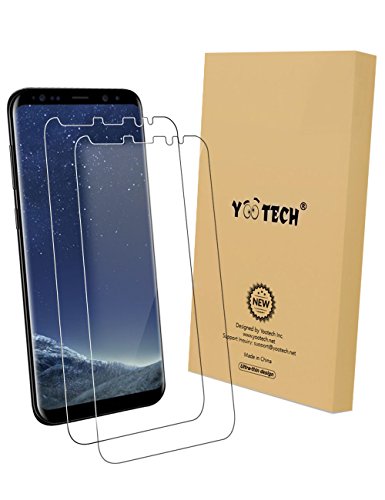 Galaxy S8+ Protection écran [2 Pièces][pas en verre trempé], Yootech LiQuidSkin Wet Applied anti-bulles Samsung Galaxy S8 plus Protecteur d’écran...