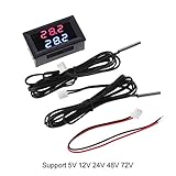 Aplicable a coches con batería de 5 V, 12 V, 24 V, 48 V, 60 V, 72 V, coches eléctricos, coches y otras ocasiones.