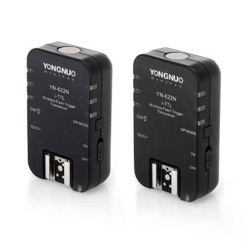 YONGNUO YN-622N-TX LCD Transmetteur flash   Declencheur de Flash Speedlite Emetteur-Recepteur Telecommande Sans FiL pour Nikon YN-622N 2 4 GHz 7 Canaux 1   8000s