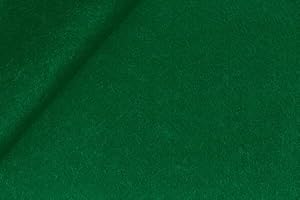 LE ANTICHE MERCERIE PANNOLENCI a Tinta Unita, Vendita al Mezzo Metro, 1 quantità = 50 CM, Vari Colori, Altezza 180 cm (Verde 443)