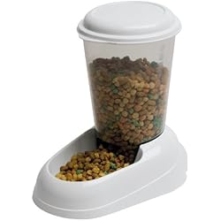 Ferplast Zénith, distributeur de croquettes pour Chiens 3 L, colori blanc