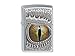 Produktbild ZIPPO Feuerzeug Chrom poliert Plakette "DRAGONS EYE" + Zugabe Zigarettenetui Pappschuber