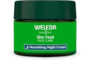 Weleda Skin Food Face Night Cream, Night Moisturiser for Dry Skin, Moisturising Cream For Men & Women, 100% Certified Natural, Organic, Dermatologically Tested, 40ml