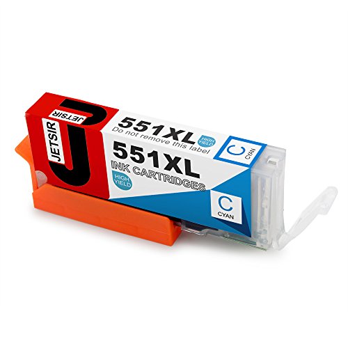 JETSIR Kompatibel Druckerpatronen Ersatz für Canon PGI-550XL CLI-551XL, Hohe Ergiebigkeit Kompatibel Mit Canon PIXMA MX925 iP7250 iX6850 MG6450 MG5450 MG5650 MG6650 MG5550 MG5400 iP8750 iP7200 Drucker (No Grau. 2 Groß Schwarz,2 Klein Schwarz,2 Cyan,2 Magenta,2 Gelb) - 4