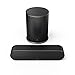 Produktbild Hama Smart Slim Soundbar und Subwoofer mit Amazon Alexa-Integration (Dolby 2.1 Sound, Bluetooth/USB/WLAN, Lautsprecher z.B. für PC Gaming, Smartphone, Tablet, Wireless Speaker SIRIUM3800ABT) schwarz