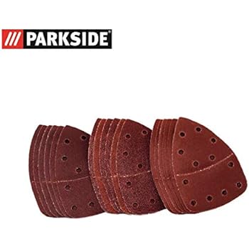 Carta Abrasiva Per Levigatrice Parkside - Set 30 Pezzi, Grana 60-400, Con Fori - Foto 12