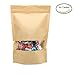 Produktbild Zedtom 100STK Tüten Papiertüten Kekstüten aus Kraftpapier mit Sichtfenster für Bonbons Lebensmittel Nuss Kaffeebohne