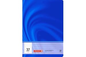 TEXTIMO Schulheft/Schreibheft Vivendi Edition (Lineatur 37 (liniert mit Randlinie innen und außen - perforiert und gelocht) - Din A4 / 16 Blatt) PREMIUM QUALITÄT