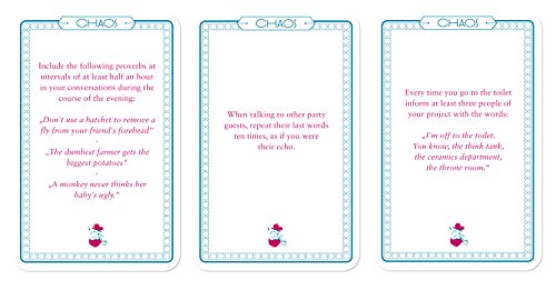 Chaos Cards Party Game, English! - 2