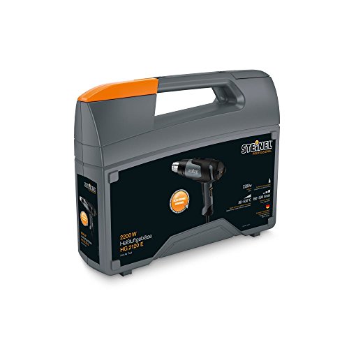 Steinel Professional Kit HG 2120 und Heißluftpistole 2200 W 80 – 630 °C (1 °/2 °/3 ° Grad) 150/150 – 300/300 – 500 l - 2