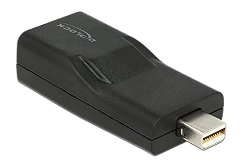 Delock 65654 Adapter mini Displayport 1.2 Stecker zu VGA Buchse schwarz