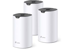 TP-Link Deco WiFi Mesh AC 1200Mbps Deco S4(3-Pack) pour Toute la Maison, Couverture WiFi de 370㎡, Remplacement de répéteur WiFi, Ports Ethernet Gigabit, Compatible avec Toutes Les Box Internet