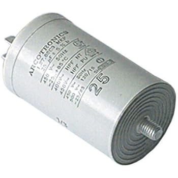 Condensatore Di Avviamento Per Motore 16 µF (16 Mfd) Con Cavo 19 Cm - Universale Per Elettrodomestici - 4