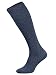 Produktbild Tobeni 2 Paar Kompressionsstrümpfe Kniestrümpfe Stützstrümpfe Baumwolle für Damen und Herren Farbe Jeans Grösse 35-38