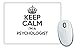 Price comparison product image BLACK Keep Calm I'm a Psychologist Mouse Mat TXT 3462