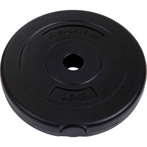 ScSPORTS Kurzhantelset festes 20 kg Kunststoff 25 mm, 10000167 - 6