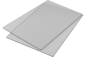 Rayher Plaque de découpe pour machine de découpe et embossage Rayher hobby A4 n°50275000, transparent, 2 pces., 22X32X0,3cm, réassortiment-50279000