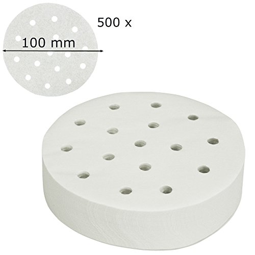 Preisvergleich Produktbild 500 Trennblätter für Hamburgerpresse Patty Presse Ø 100 mm V2Aox