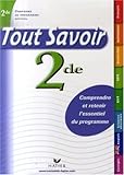 Tout savoir 2e