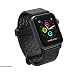 Produktbild Catalyst Hypoallergenic Silicone Band (22mm) for Apple Watch - 38mm Apple Watch Series 1, 2 & 3 [Quick Release Spring Bar, Breathable iWatch Wristbands/Strap] Apple Watch Band 38mm, Stealth Black