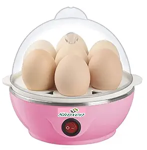 Monika Seller Egg Boiler Electric Automatic Off 7 Egg Poacher for Steaming, Cooking Also Boiling, Multi Colour