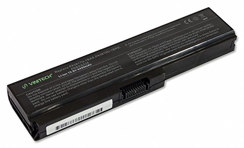 Vinitech Akku für Toshiba Satellite C660-1H6, C660-1HL, C660-1J2, C660-1J6, C660-1JG, C660-1JH, C660-1JJ, C660-1JX, C660-1K9, C660-1KQ, C660-1KT, C660-1L2, C660-1LC, C660-1LD, C660-1N6, C660-1NJ, C660-1NP 4400mAh