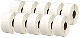 Tipo: Compatible | Condición: Para estrenar | Código: 11355 / S0722550 | Medidas: 19mm x 51mm | Etiquetas por rollo: 500 | Color: Negro sobre Blanco