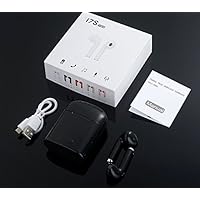 Shopyholik® Latest Wireless TWS i7s Bluetooth Earphones Headsets Ear Buds with Charging Box and Mic - White