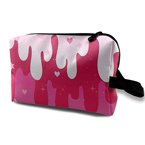 Valentine Slime Travel Storage Bag Cosmetic Bag