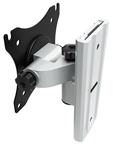 RICOO Monitorhalterung S3111 Monitor Wandhalterung TV Schwenkbar Neigbar Monitorhalter Flatscreen PC Monitor TFT Bildschirmhalterung 4k Monitor Wandhalterung TV Halterungen Universal VESA 100×100 - 3
