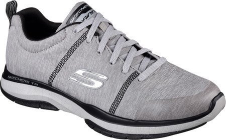Preisvergleich Produktbild Skechers Männer Burst TR Heuschrecken Trainingsschuh, hellgrau / schwarz, US 7 M