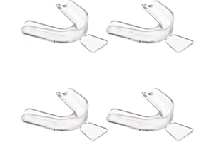 YAUN UYA Teeth Whitening Mouth Trays Moldable Teeth Whitening Trays Teeth Mouth Guard, for Teeth Whitening Grinding Protecting (One Size 4)