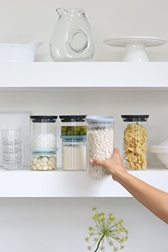Brabantia 298240 Glasbehälter 1,9 L, dunkel grau - 6