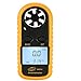Produktbild Omiky® Draussen Windmesser,Digital Windmesser Windmessgerät Anemometer Thermometer für Windgeschwindigkeitsmesser Lufttemperatur (Schwarz)