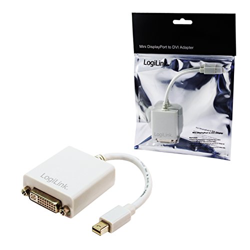 LogiLink Mini DisplayPort Male to DVI Female Converter - 3