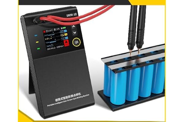 FNIRSI SWM-10 Portable Battery Spot Welder DIY Mini Welding Machine 18650 Battery Pack Welding Tool 5000mah Weldable 0.25mm(