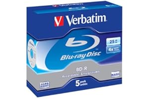 Verbatim BD-R 25GB lato singolo, strato singolo