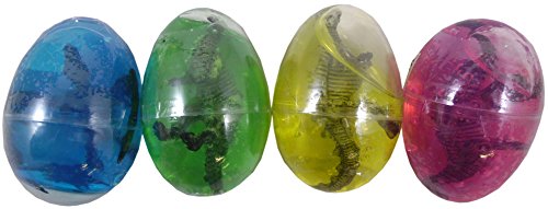 Whitehouse Leisure 6 x 7 cm Uova di dinosauro - Giocattoli per borse da festa per bambini