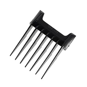 Signature Corded Hair Clippers with Stainless Steel Blades and Bundled Accessories, Black/Grey - Image 4