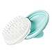 Fypo Shampoo Brush Scalp Massaging Head Massager Comb Shower Massage Cleaning Clean Hair Brush ( Green )
