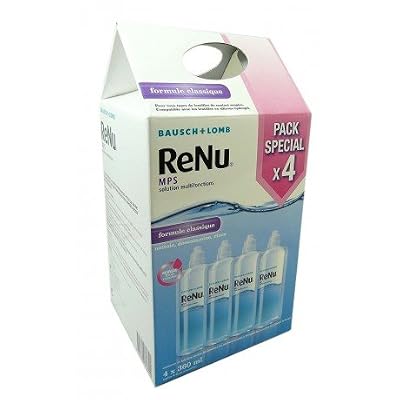 Bausch + Lomb ReNu MPS Solution Multifonctions Lot de 4 x 360 ml