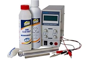 TIFOO E-Zinc galvanoplastie au stylet, électrolyte de zinc, RE-Zinc - Kit complète