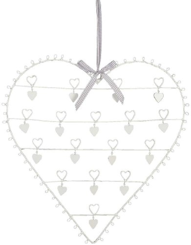 6Y0859L Fotohalter Kartenhalter Herz groß ca. 50 cm